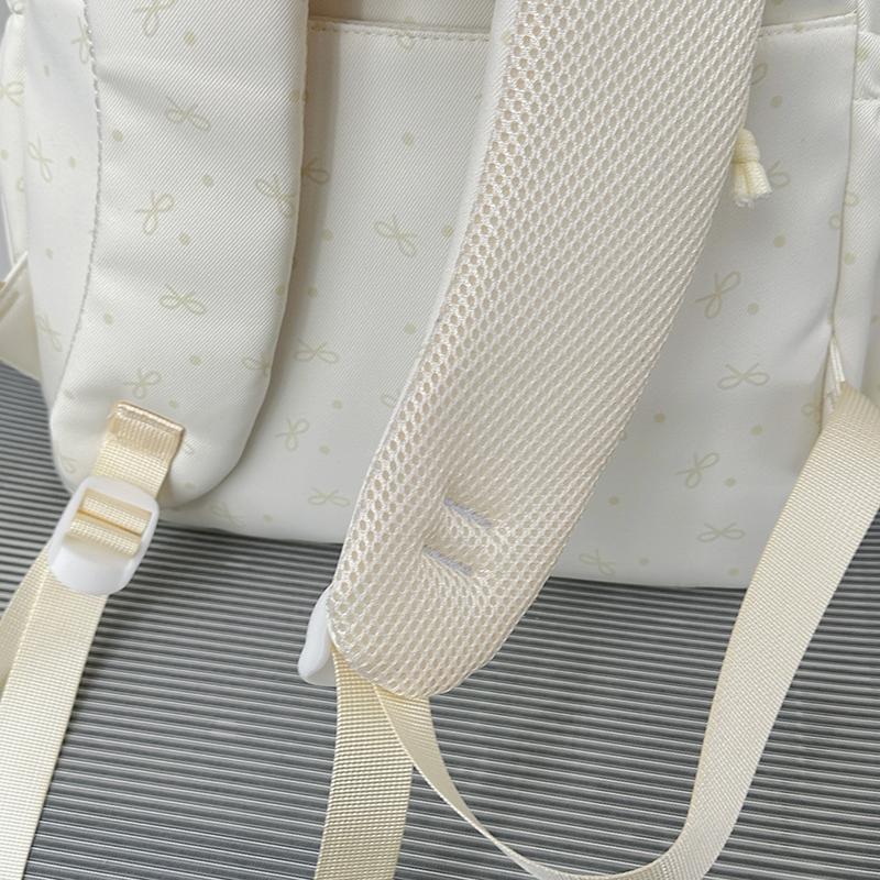 Junior School Schoolbag Women's Check Large Capacity Backpack