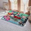 Anime N Nintama Rantarou Floor Mat Eco  Flannel Doormat Non Slip Odorless Indoor Floor Rug Soft Short Plush Home Mat