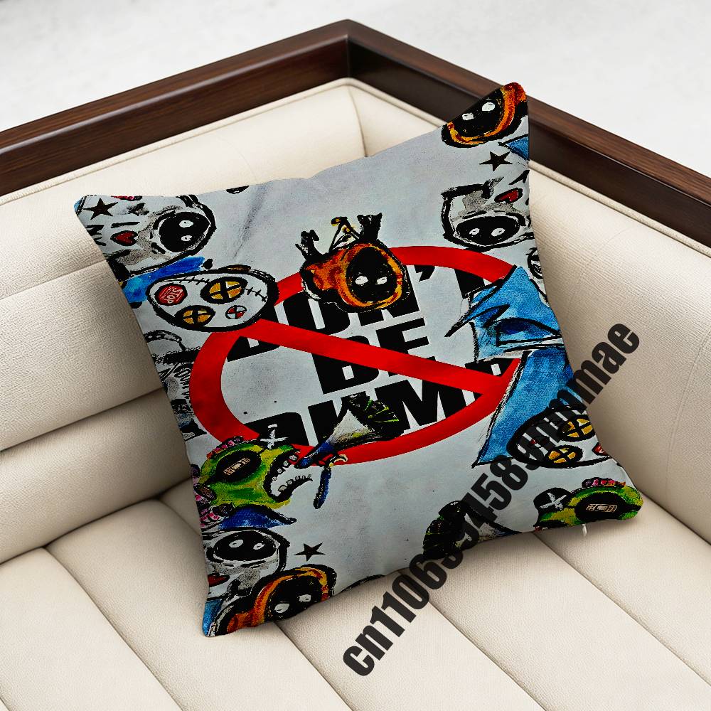For A-A$Ap Rocky Dont Be Dumb A-Asap Throw Pillow Case Sham 45X45Cm 40X40Cm Square Car Pillowcase Pad Cushion Cover