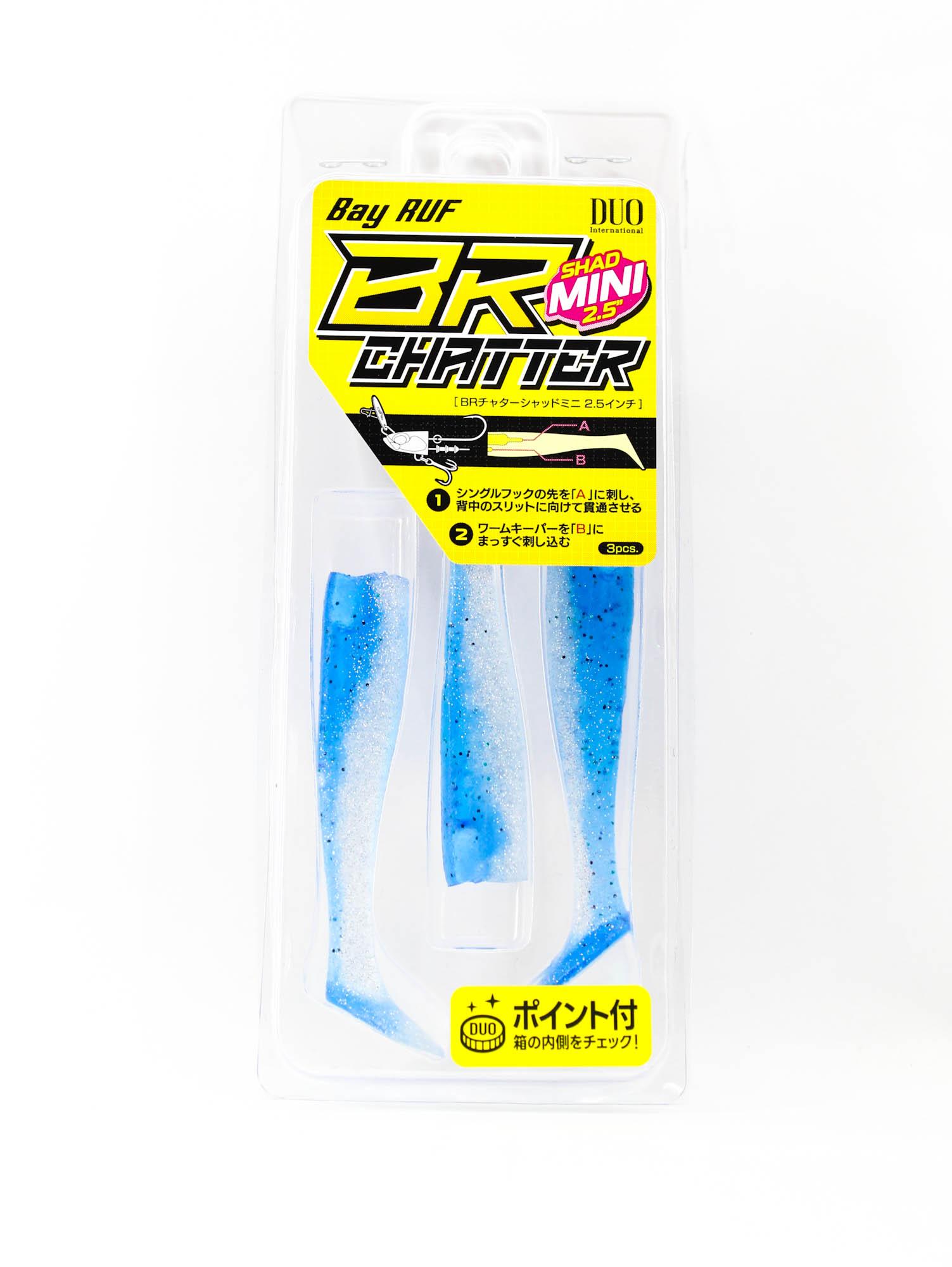 

Duo Мягкая приманка Bay Ruf BR Chatter Shad Mini 2,5 дюйма S041 (8912)