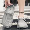 Summer Fashion New Men'S Sandals Breathable Closed Toe Dual Purpose Beach Shoes Suitable For Indoor Or Outdoor Leisure