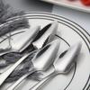 4Pcs Dessert Tea Coffee Spoon 15cm Long Handle Fruit Grapefruit Spoon Serrated Edge Stainless Steel Tableware Flatware