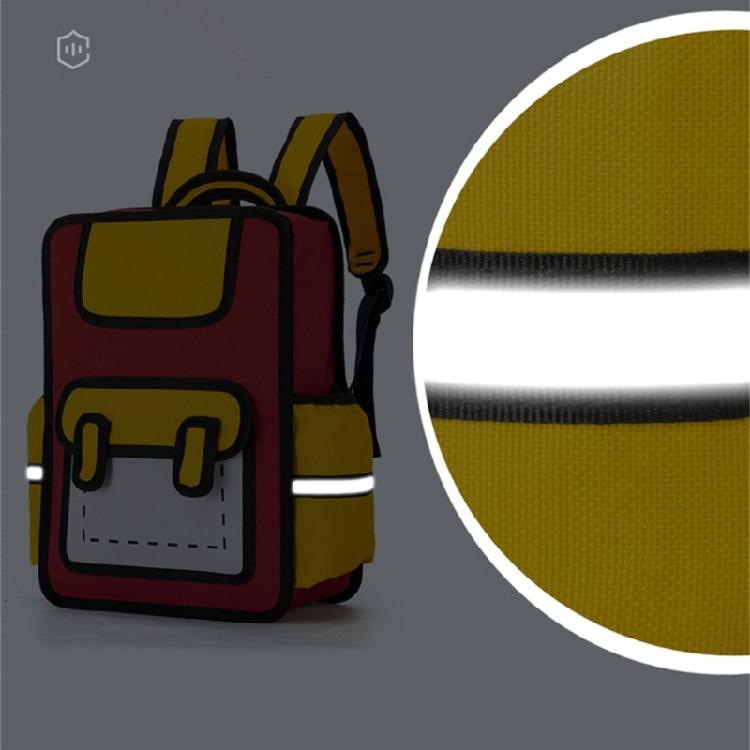 Creative Cartoon 3D Backpack for Children Anime Style Daypack Casual Book Bags for School and Short Travels
