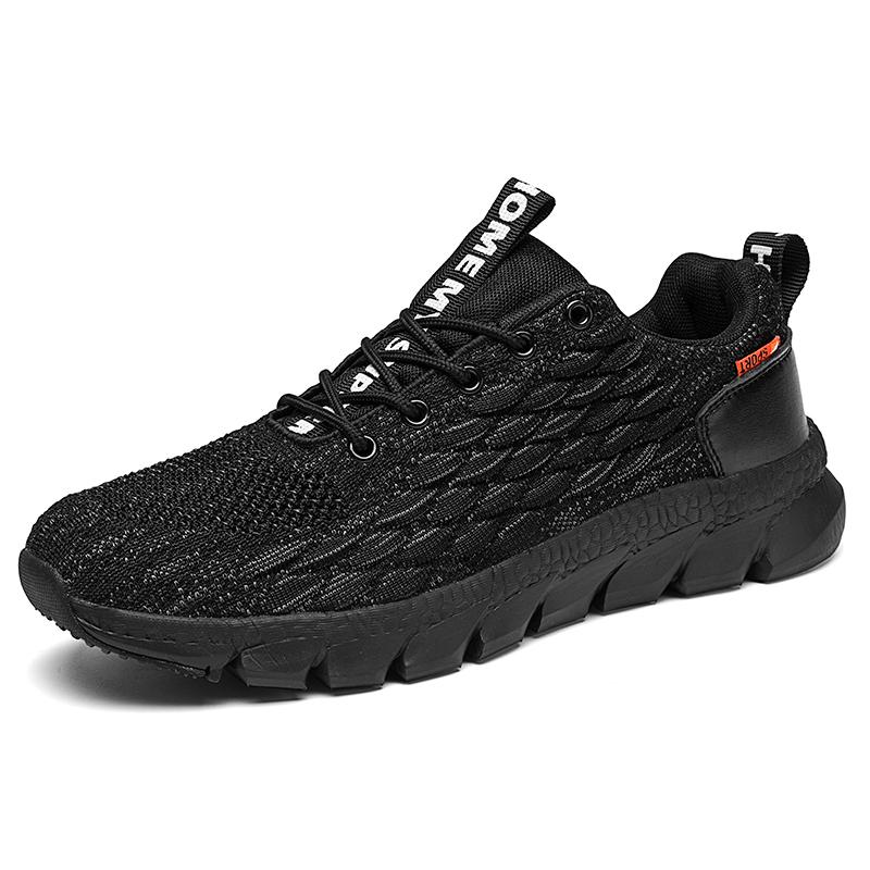 Men's Running Sports Shoes Knitted Sneakers Light Casual Sport Shoes Man Trainer Fitness Tennis Training Shoes Anti-slip