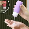 4pcs Silicone Travel Bottles Set - Portable Leakproof Cosmetic Containers for Shampoo, Lotion, Foundation Refill (60ml/90ml)
