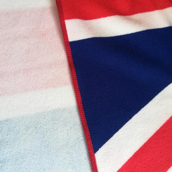 Strandtuch Super Weich Bequem Mikrofaser Wasseraufnahme UK Flagge Pooltuch für Zuhause
