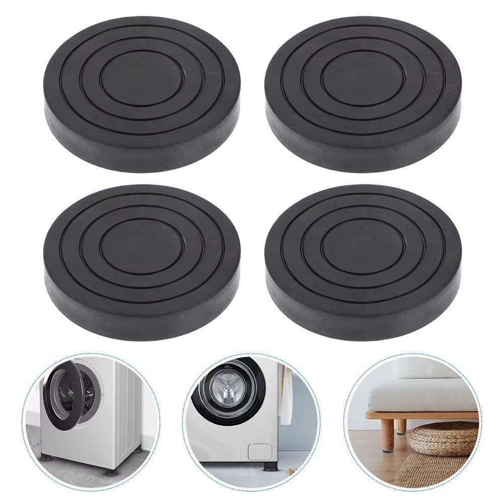 Anti-Skid Anti Slip Caster Cup Quick Install Rubber Couch Stoppers  Kitchen Dining Chairs