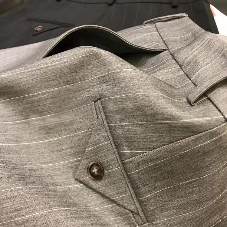 

Casual Trousers High Waist Straight Shorts for Women s Summer Five-point Pants Large Size Loose and Thin. Among Them, Casual Pants Wear Casual Outside 3XL серый