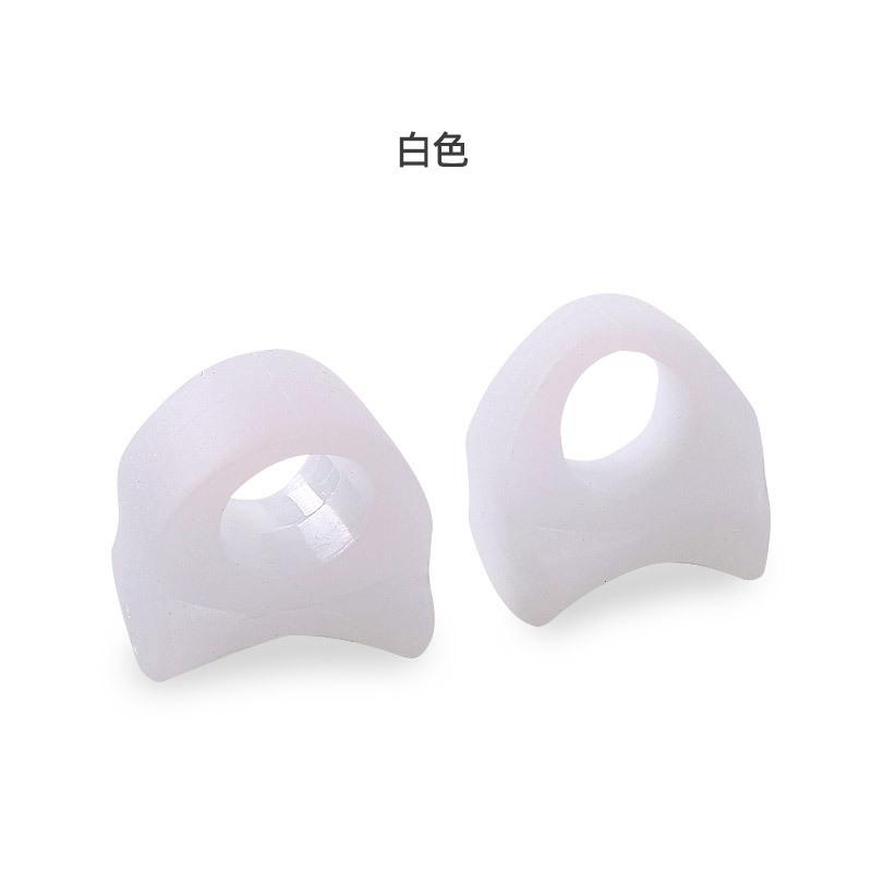2-Hole Toe Separator for Overlapping Toes - Toe Spacer for Toe Alignment, Everyday Foot Comfort Tool for Men and Women