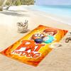 Pat the Dog  Print Beach Towel, Large Soft Quick Dry Towel for Beach Camping Swimming