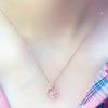 Rose Gold Plated Inlaid Zircon Smart Pendant Fashionable Light Luxury Purple Gold Color Gold Necklace