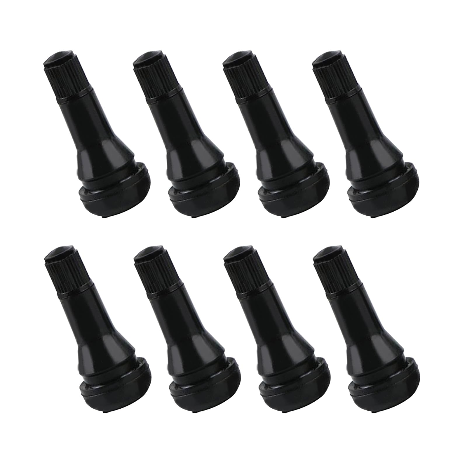 

Anboli 8 шт. Воздушный клапан с золотником Резиновый клапан TR413 Вставной клапан для шин Короткий чёрный