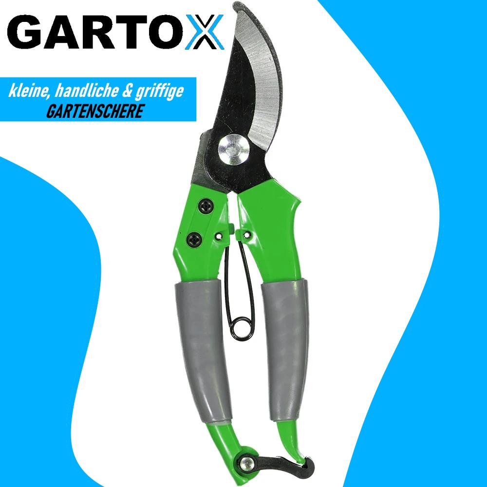 GARTOX Garden Shears, Rose Shears, Pruning Shears, Flower Shears, Vine Shears, Self-opening