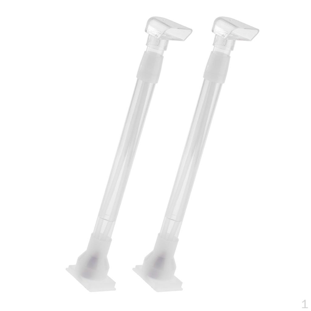 2 Pcs Aquarium Bottom Filter Plate Accessory Tank Undergravel Intubation Tube
