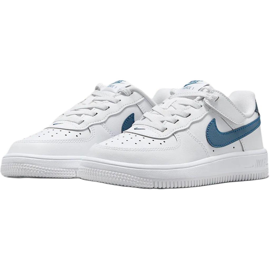 Nike Force 1 Low EasyOn PS White Thunderstorm Kids Sneakers FN0237-110