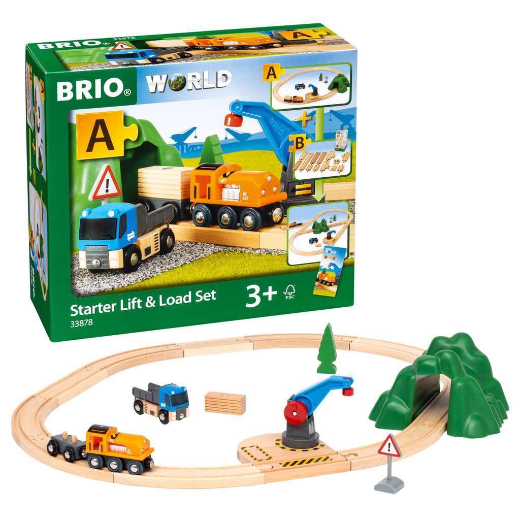 BRIO WORLD Crane Starter Set