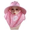 Mother Sun Hat Big Brim Cover Face Women Sun Hat Bucket Hat Summer UV Protection With Neck Flap