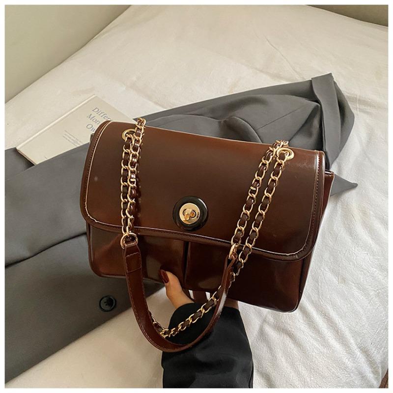 Niche atmospheric bag women's winter new leisure chain small square bag high value simple shoulder bag