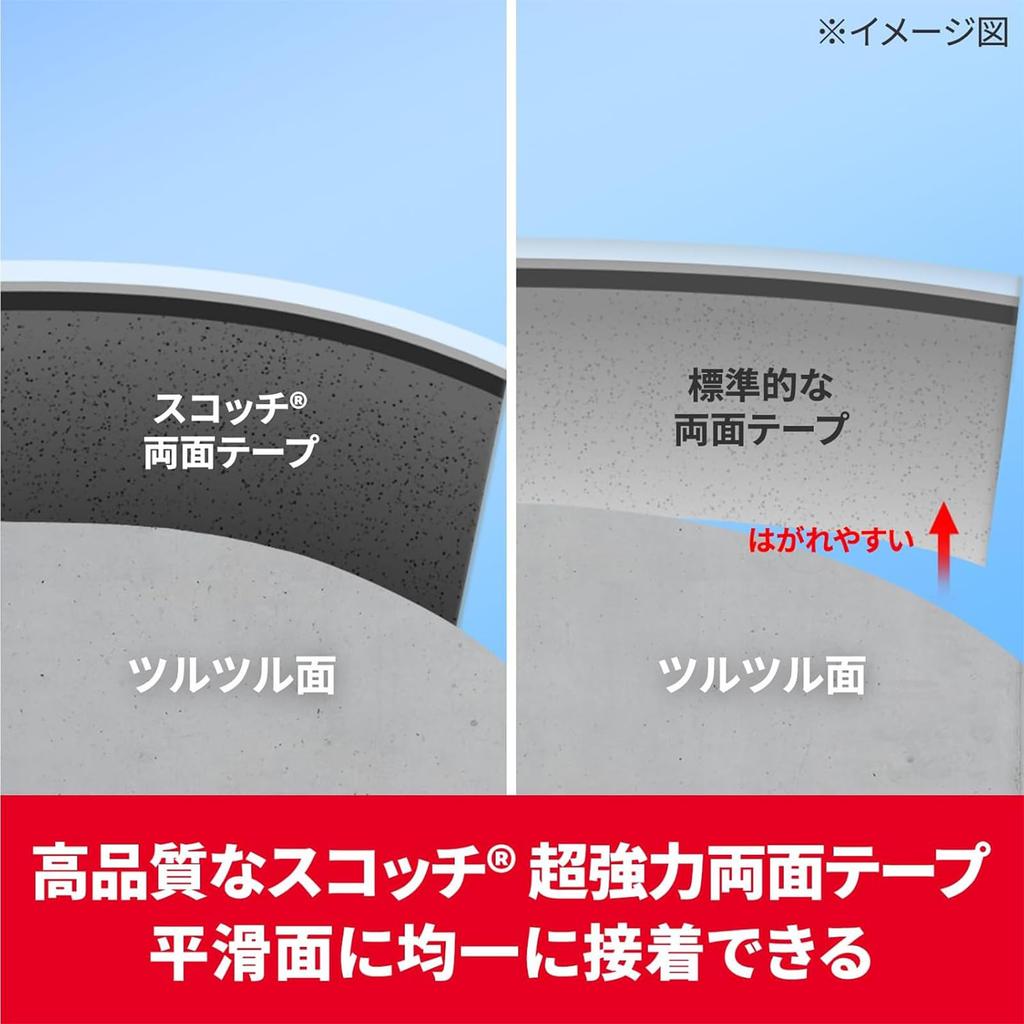 3M Scotch Super Strong 10mm x 1 Roll Double-Sided Tape, Multi-Purpose, 10m, (PPS-10)