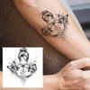 1 Sheet Butterfly Family Angel Dandelion Temporary Tattoos For Adult Hands Arm, Fake Tattoo Stickers Realistic Tatoos Last Long