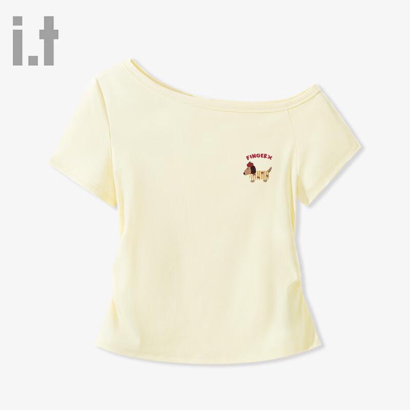 Fingercroxxit Women s Off-Shoulder T-Shirt L