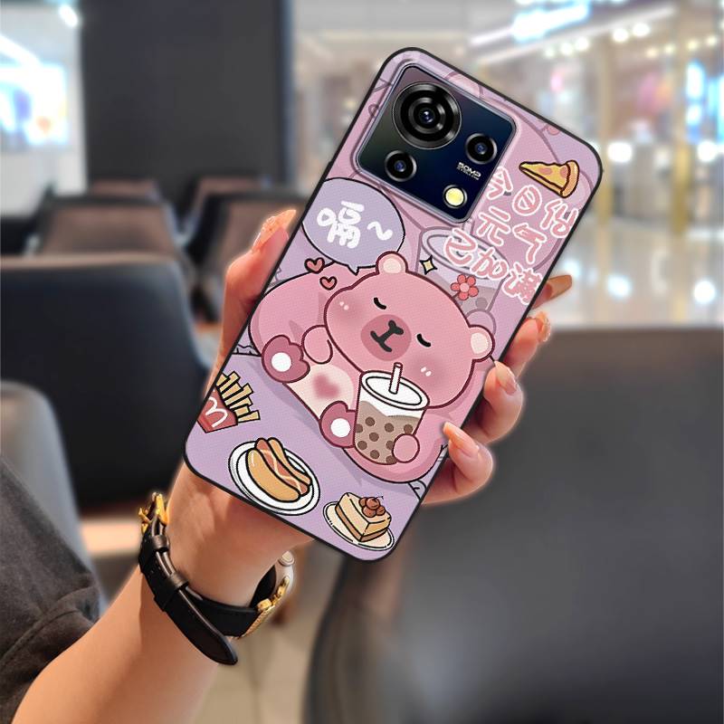 Graffiti Fashion Design Phone Case For ZTE Blade V50 Vita Silicone Protective Cute Durable Shockproof TPU Phone Pouch