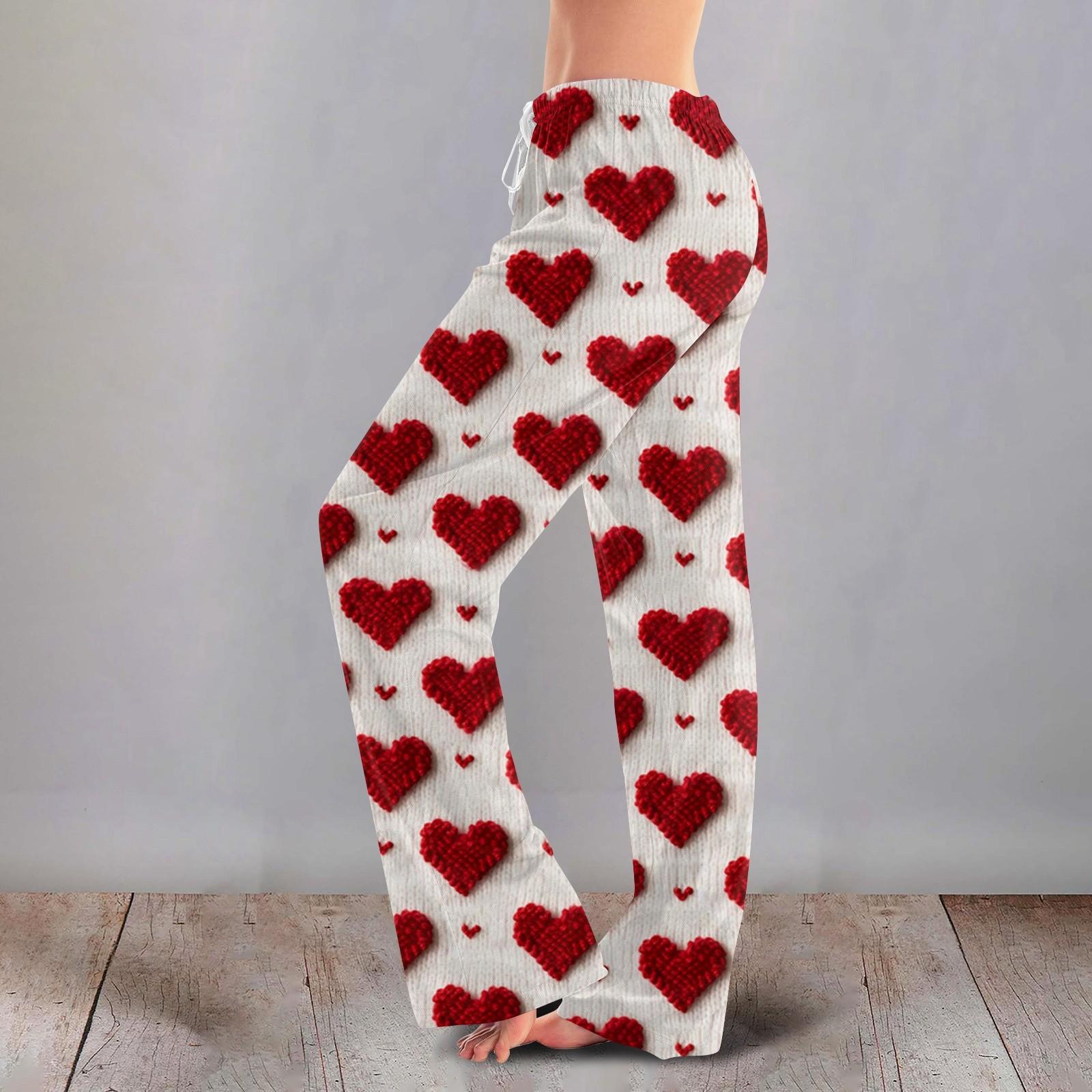 

Женские повседневные прямые брюки с принтом повседневные длинные брюки XL винный