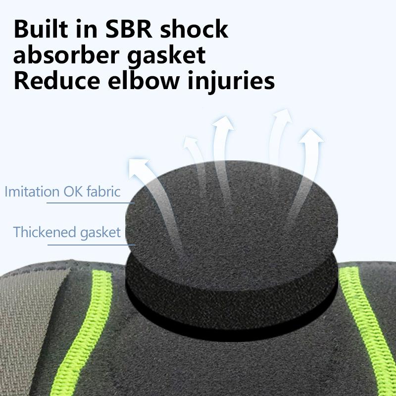 1Pcs Tennis Badminton Elbow Guard Golfer Elbow Forearm Compression Elbow Compression With Pad Guard Sports Tool
