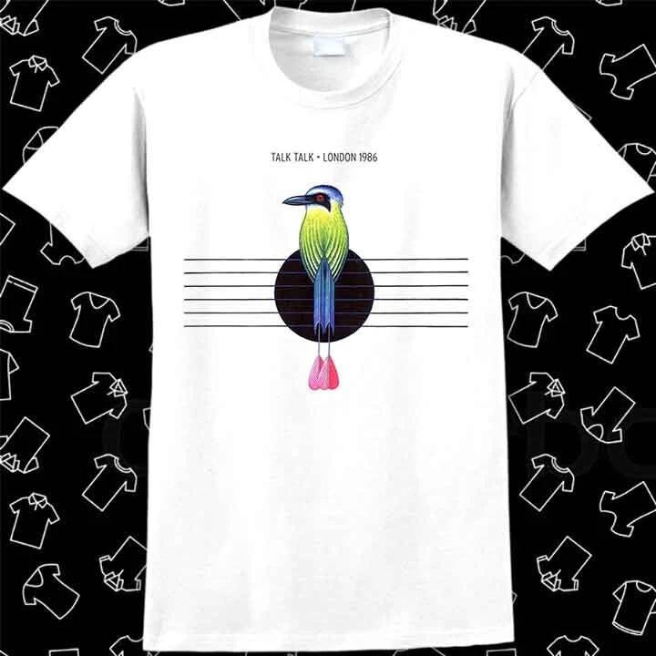 Talk Talk London 86 Rock Punk Vinyl T Shirt 1132 L