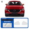 Per Mazda CX30 CX-30 -2025 Pellicola per Fari Pellicola per Specchietti Retrovisori Pellicola Protettiva per Montanti B C TPU Pre-tagliata Antigraffio Riparativa Trasparente