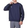 Under Armour Logo Round Neck Pullover Sports Long Sleeve Sweatshirt Unisex Sweatshirt Navy-Blue 24600305-409