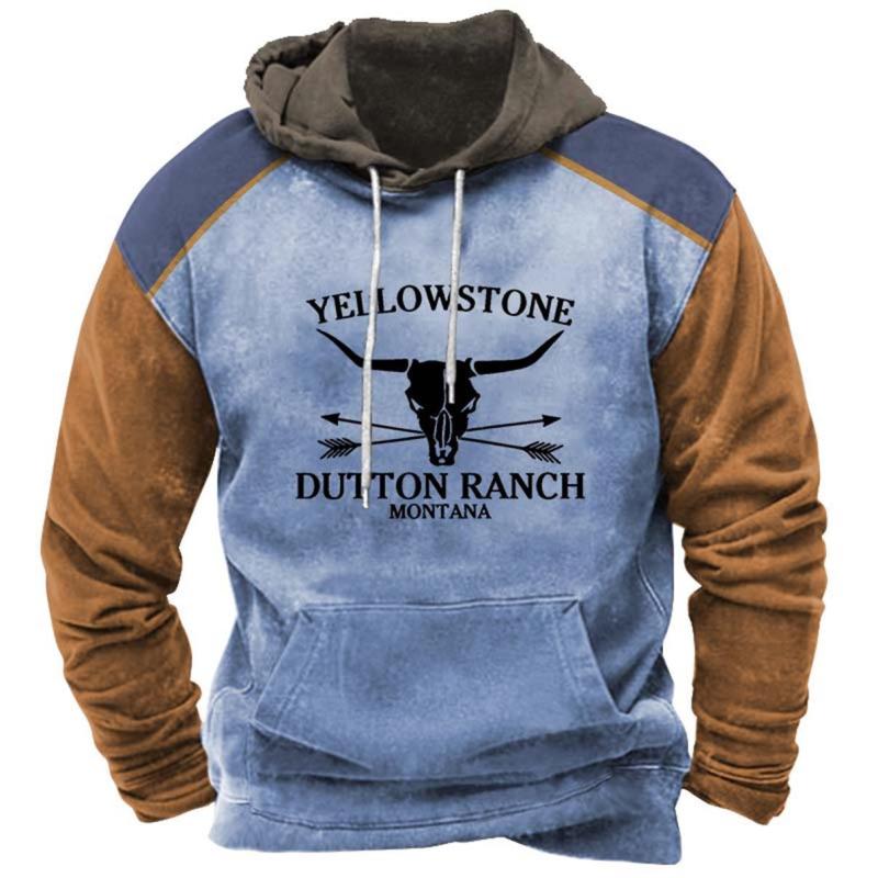 

Американська драма Єллоустонський парк Толстовки 3D-друк Чоловічі Жіночі Вуличний одяг Ретро Сукня Пуловер Повсякденний Спортивний костюм з довгим рукавом M