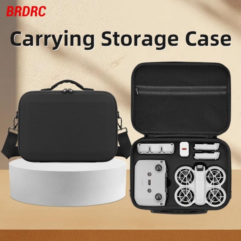Portable Drones Carrying Case With Inner Compartments, Water Resistant For Drones, Lightweight Design Handbag