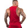Trendy Men's Streetwear Sleeveless Gym Tank Top - Loose Fit, Muscle Running, Summer Racerback.