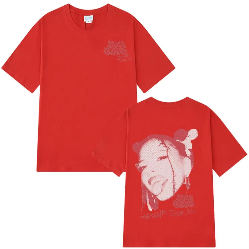 Rapper Nina Chuba Arena Tour 2025 Tee Mens Women Hip Hop Fashion Pop Music Tshirts Casual Cotton Oversized Aesthetics T Shirts