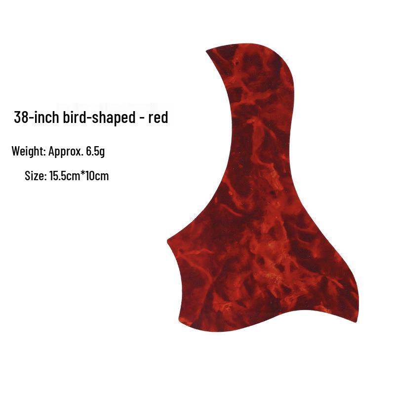 Naklejka panelowa pickguardu gitary chroniąca przed zarysowaniami dla gitar 38-41 calowych - Ochrona strun