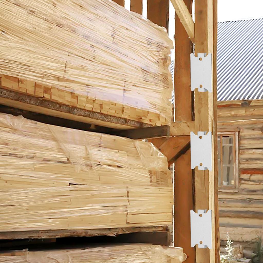 50 Count Nail Plates for Wood Stud Applications Heavy Duty Cable Wire Protectors to Avoid Damage During Construction