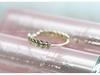 Japanese Light Luxury Gold-Plated Copper Leaf Feather Ring - New Arrival