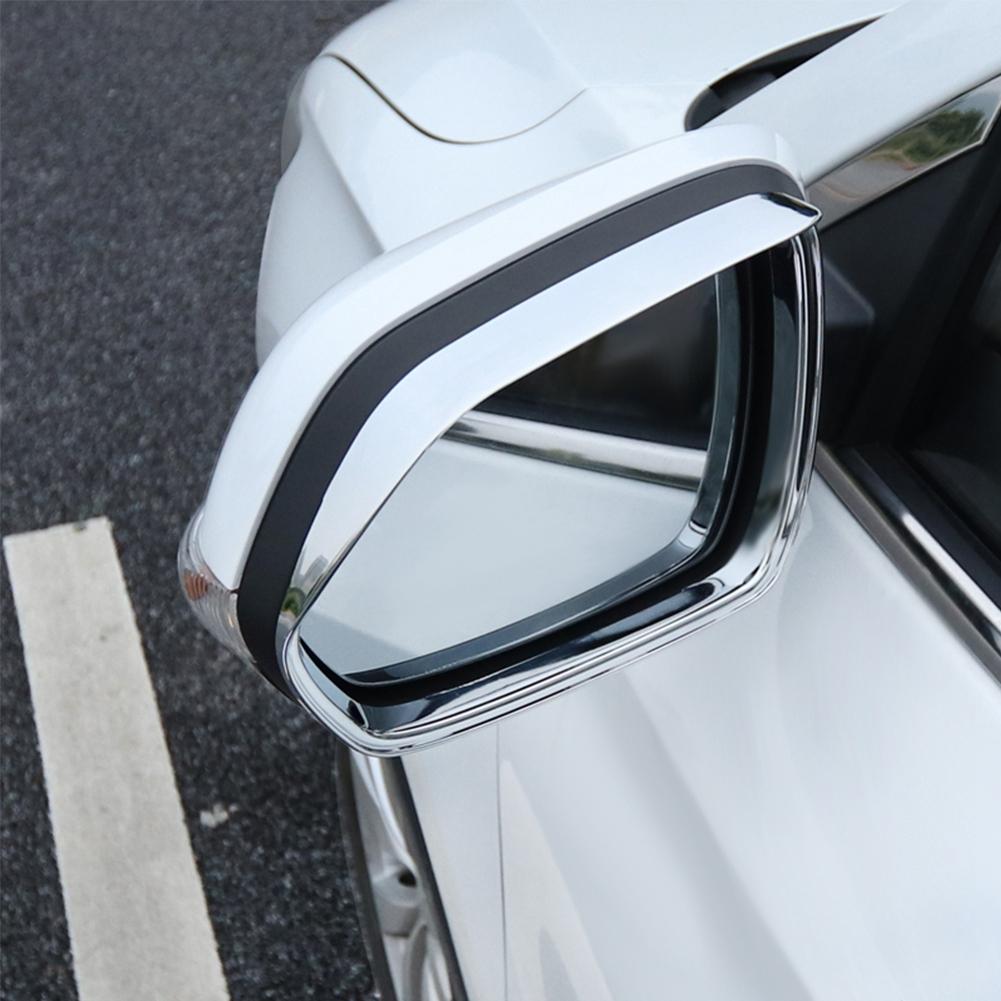 2pcsset Car Rearview Mirror Frame Cap Decorative Cover Trim for MG ZS 20172018 Electroplating