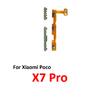 For Xiaomi Poco X7 Pro Phone Power Volume Button On Off Up Down External Side Key Internal Flex Cable Repair Parts Black Green 5