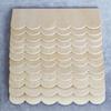 1:12 Dollhouse Roof Accessories: DIY Wooden Tiles (12 Pieces)