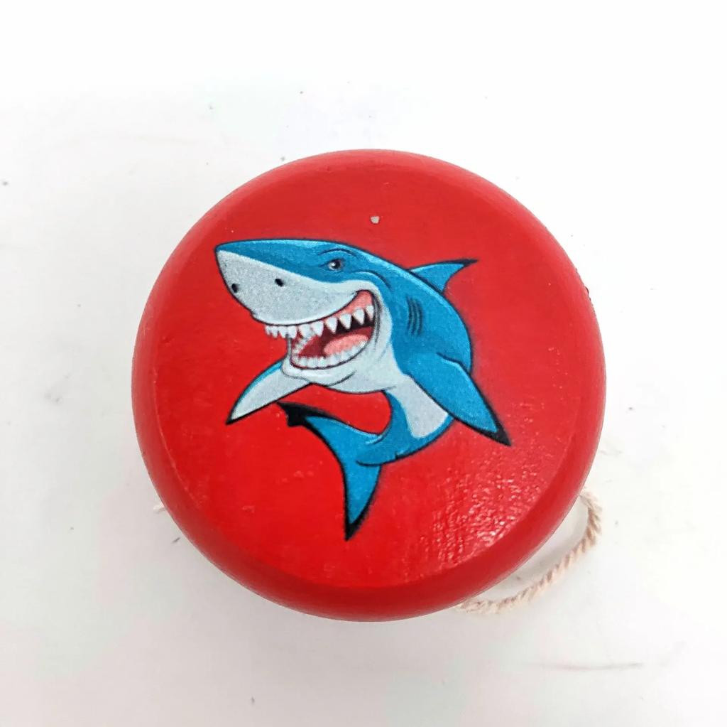 Children Yoyo Ball Cute Animal Prints Wooden Yoyo Toys Ladybug Toys Kids Yo-Yo Creative Toys for Children 5cm Wooden Yo Yo Ball