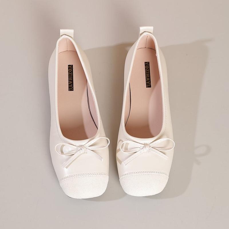 Spring and Autumn New Style Single Shoes - Slender Toe Flat Bottom - Versatile Women's Shoes