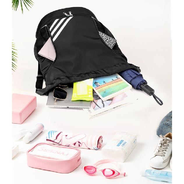 Sporttasche Damen mit Kordelzug für Herren, groß, Radfahren, Basketball, weiblich, Wochenendgepäck, Reisen, Yoga, Rucksack