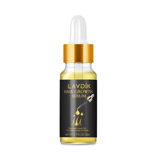 LAVDIK 20ml Hårvekstserum Eterisk Olje Reparer Skadet Nærende Væske