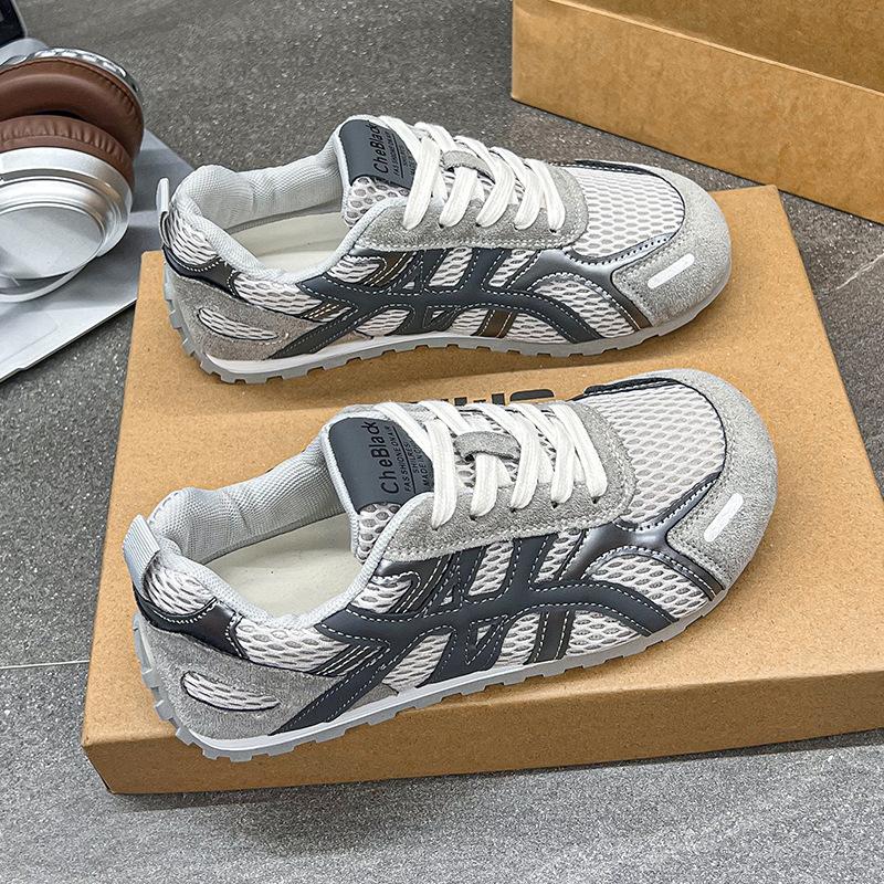 Dexun shoes women's early autumn summer 2025 new thick-soled heightening versatile breathable Forrest Gump shoes casual sports shoes