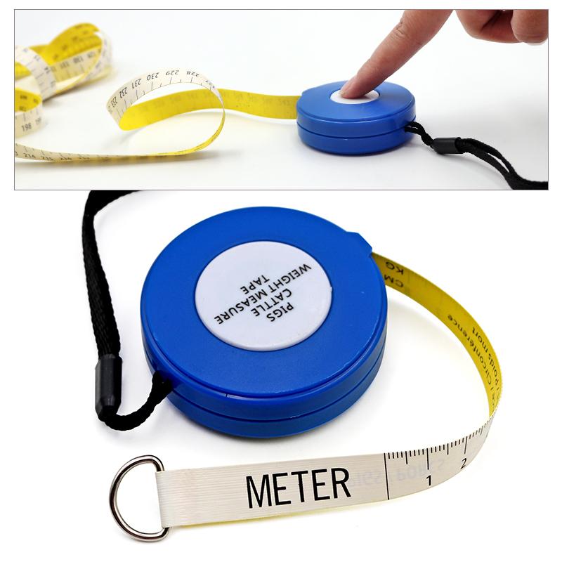 Animal Cattle Goat Pig Body Weight Measure Tape Pig Farm Cow Weight Measure Vet Tools Measuring Ruler