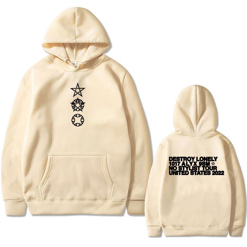 

Rapper Destroy Lonely Alyx Graphic Hoodie Men Oversized Fashion Hoodies Printing Hoodie Sweatshirts Men Long Sleeve Clothes 3XL