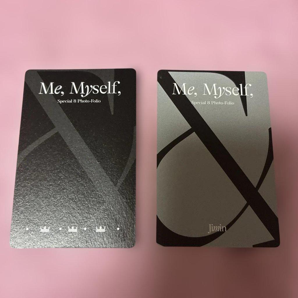 [USED] BTS Me Myself Jimin Photobook (No Missing Items)
