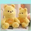Cute Cheese Bear Plush Toy Stuffed Animal Teddy Bear Doll For Kids Adorable Gift For Girls
